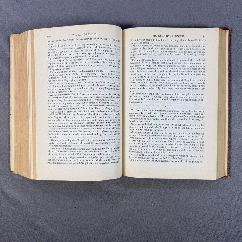 W. Somerset Maugham Tellers of Tales Hardcover 1940 Anthology Stories Fiction